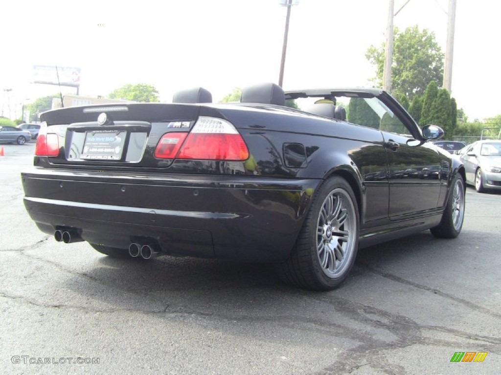 Jet Black 2003 BMW M3 Convertible Exterior Photo #51585616