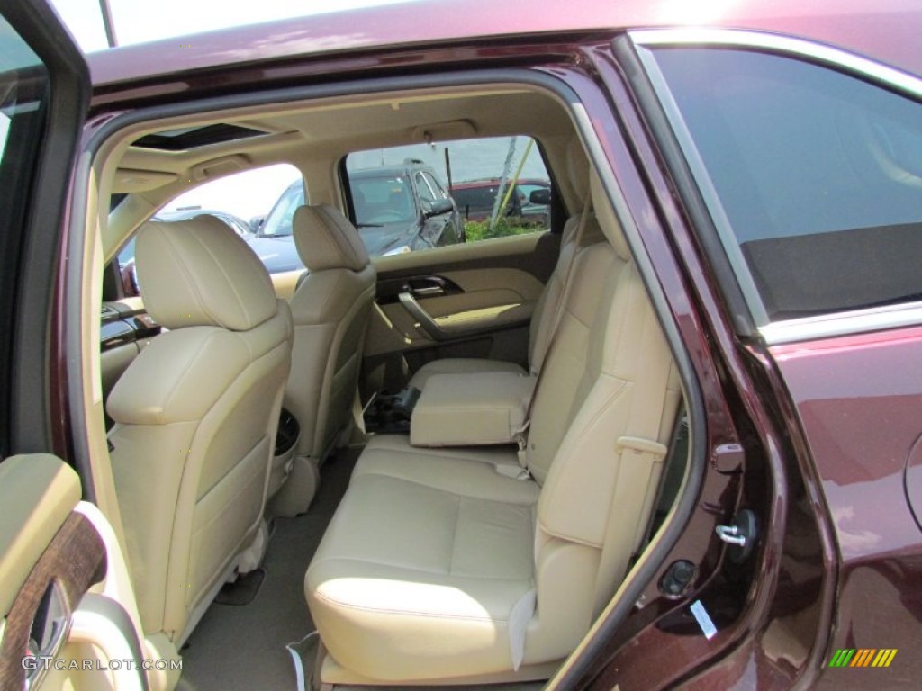 Parchment Interior 2010 Acura MDX Standard MDX Model Photo #51585682