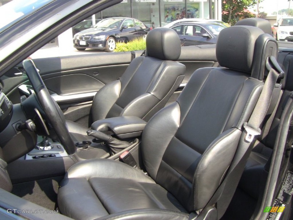 Black Interior 2003 BMW M3 Convertible Photo #51585691