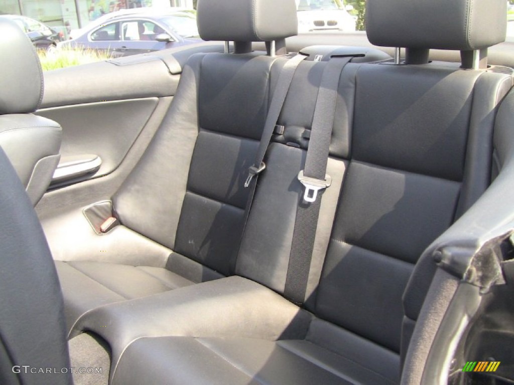 Black Interior 2003 BMW M3 Convertible Photo #51585721