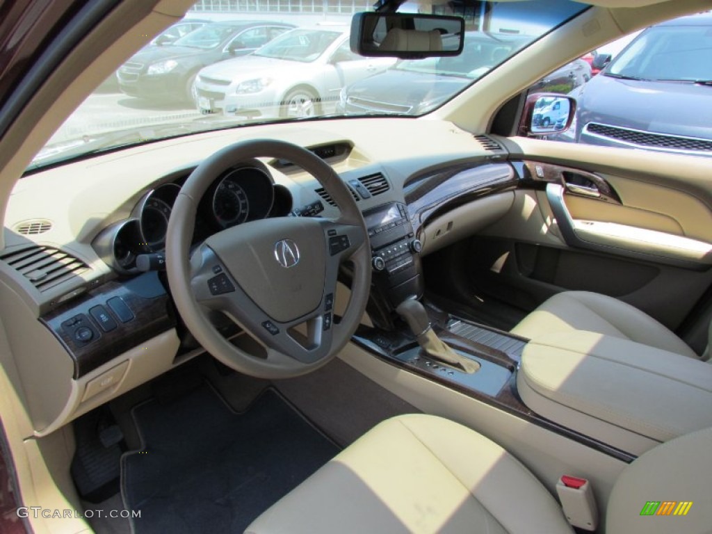 Parchment Interior 2010 Acura MDX Standard MDX Model Photo #51585745