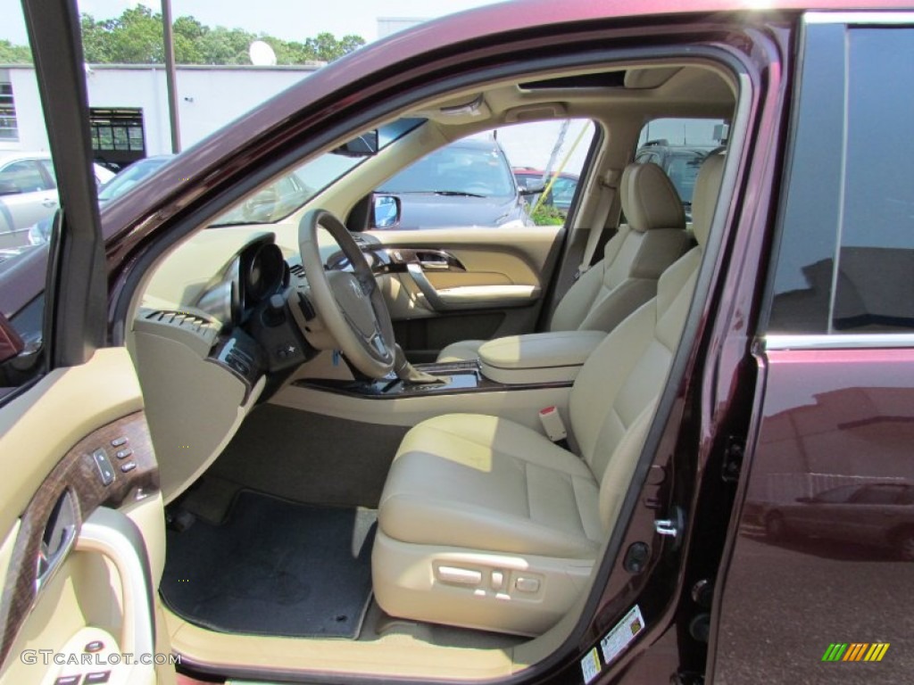 Parchment Interior 2010 Acura MDX Standard MDX Model Photo #51585760