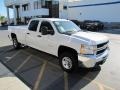 Summit White - Silverado 2500HD LS Crew Cab 4x4 Photo No. 25