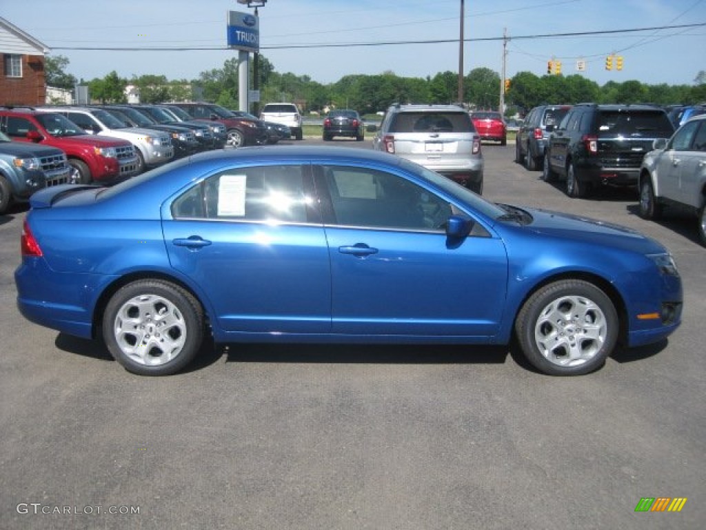 Blue Flame Metallic 2012 Ford Fusion SEL Exterior Photo #51586189