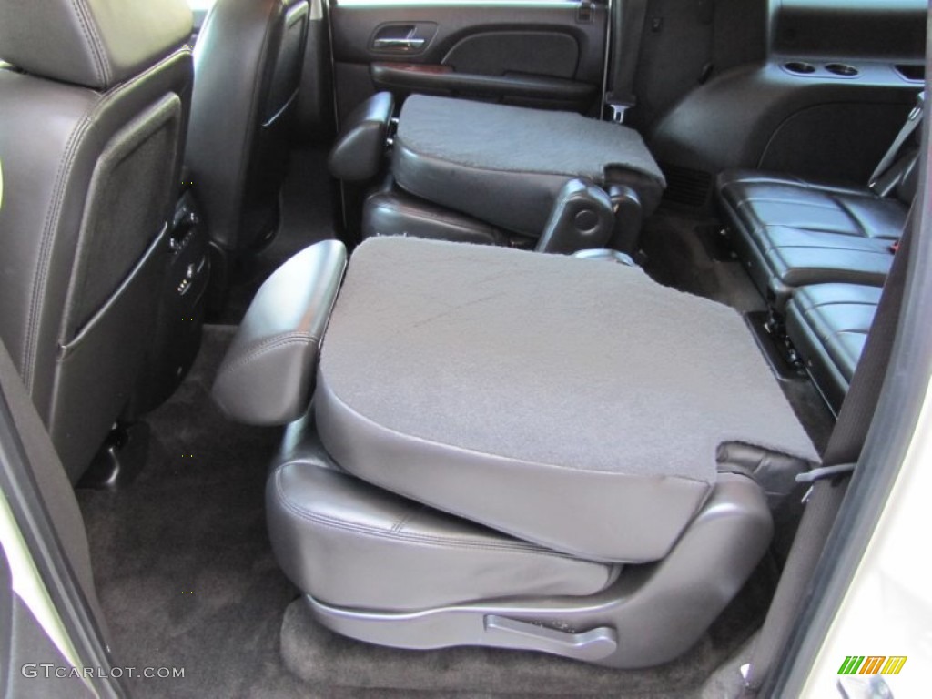 Ebony Interior 2008 Chevrolet Suburban 1500 LTZ 4x4 Photo #51586222
