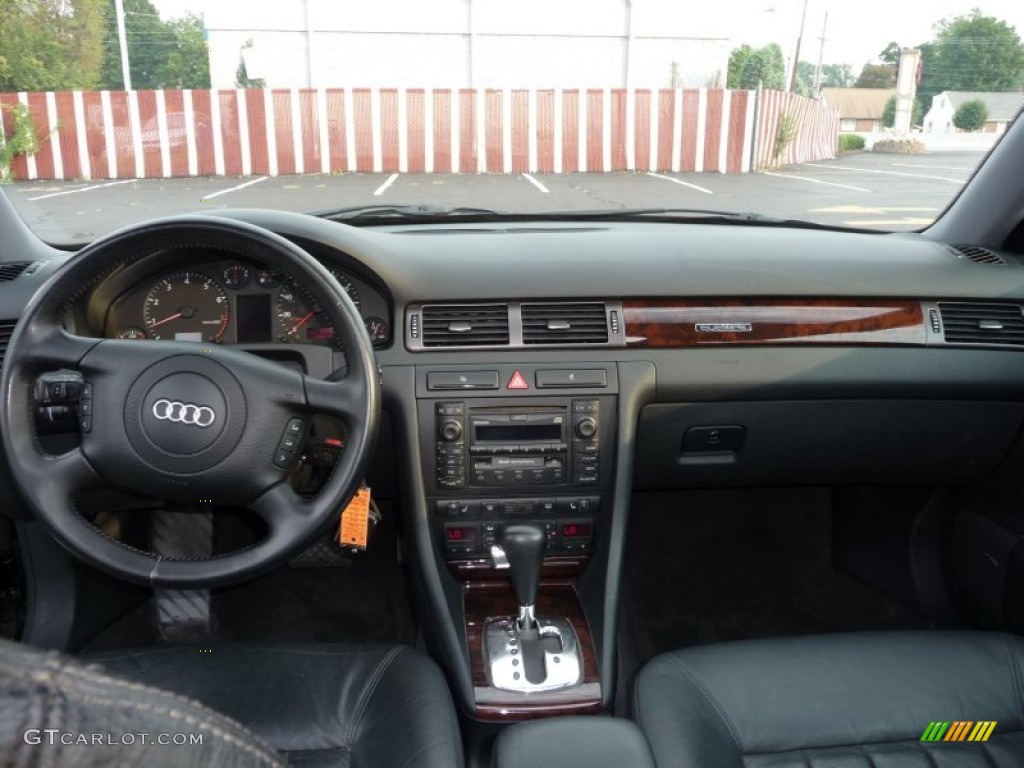 2000 Audi A6 2.7T quattro Sedan Onyx Dashboard Photo #51586294