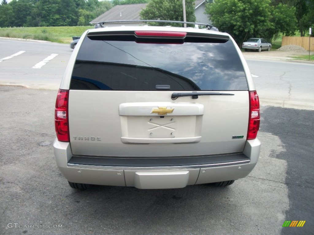 2011 Tahoe LTZ 4x4 - Gold Mist Metallic / Light Cashmere/Dark Cashmere photo #3