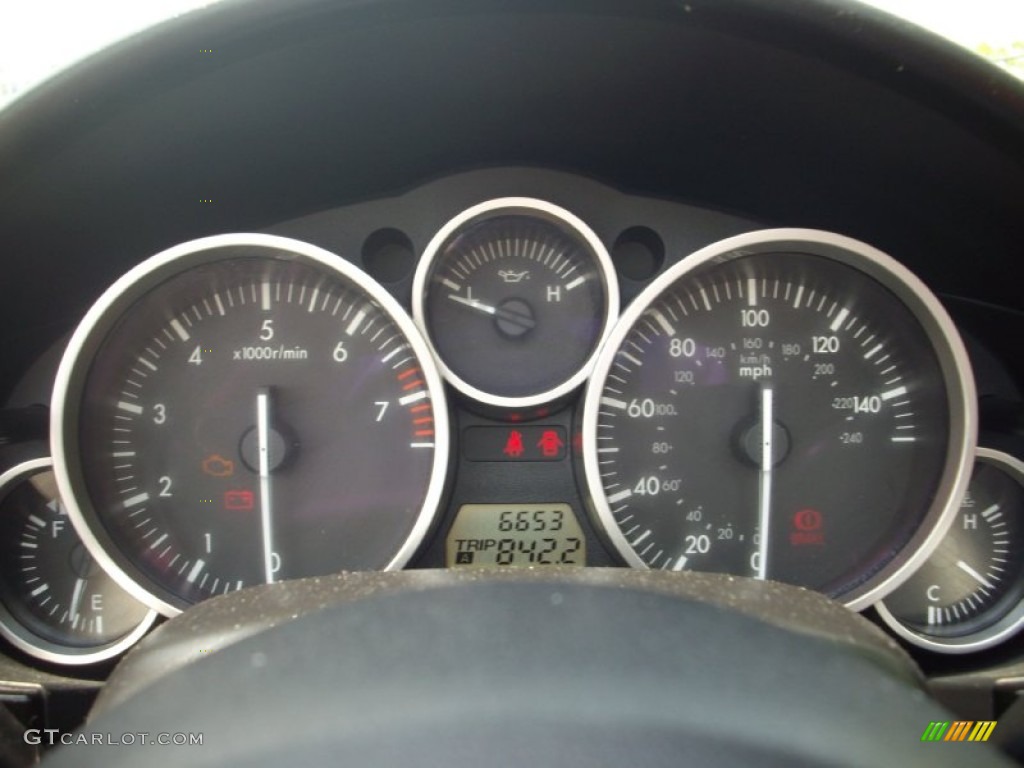 2008 Mazda MX-5 Miata Grand Touring Roadster Gauges Photo #51587617