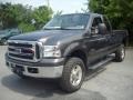 2007 Dark Shadow Grey Metallic Ford F350 Super Duty Lariat SuperCab 4x4  photo #1