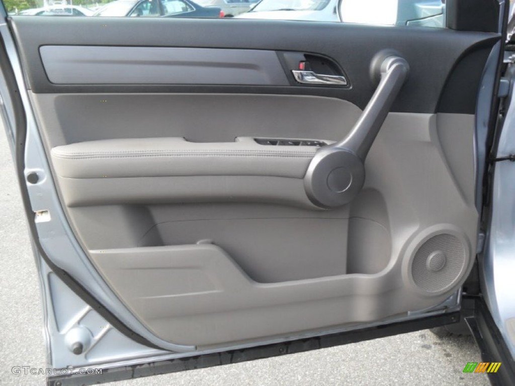 2008 CR-V EX-L - Glacier Blue Metallic / Gray photo #8
