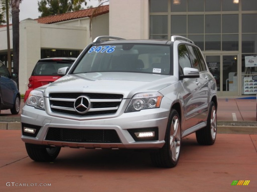 2011 GLK 350 4Matic - Iridium Silver Metallic / Black photo #1