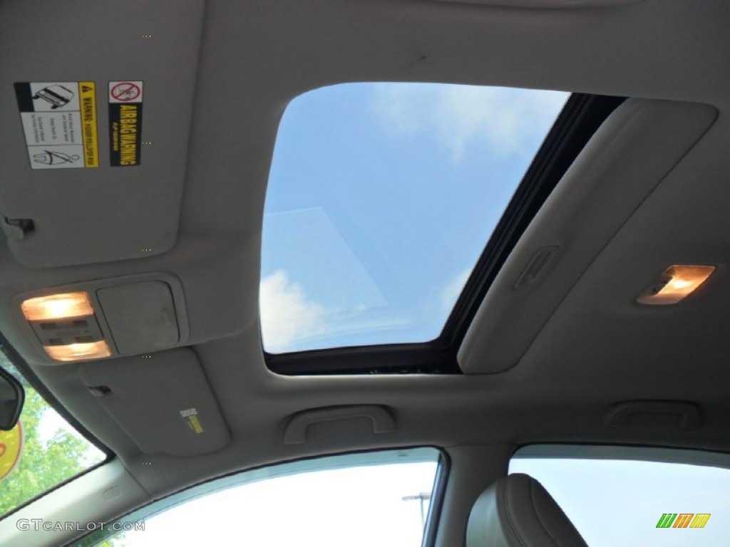 2008 CR-V EX-L - Glacier Blue Metallic / Gray photo #11