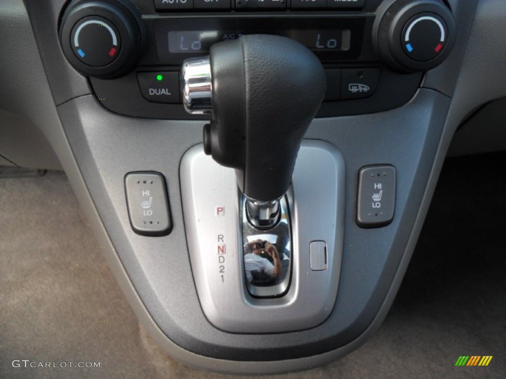 2008 CR-V EX-L - Glacier Blue Metallic / Gray photo #12