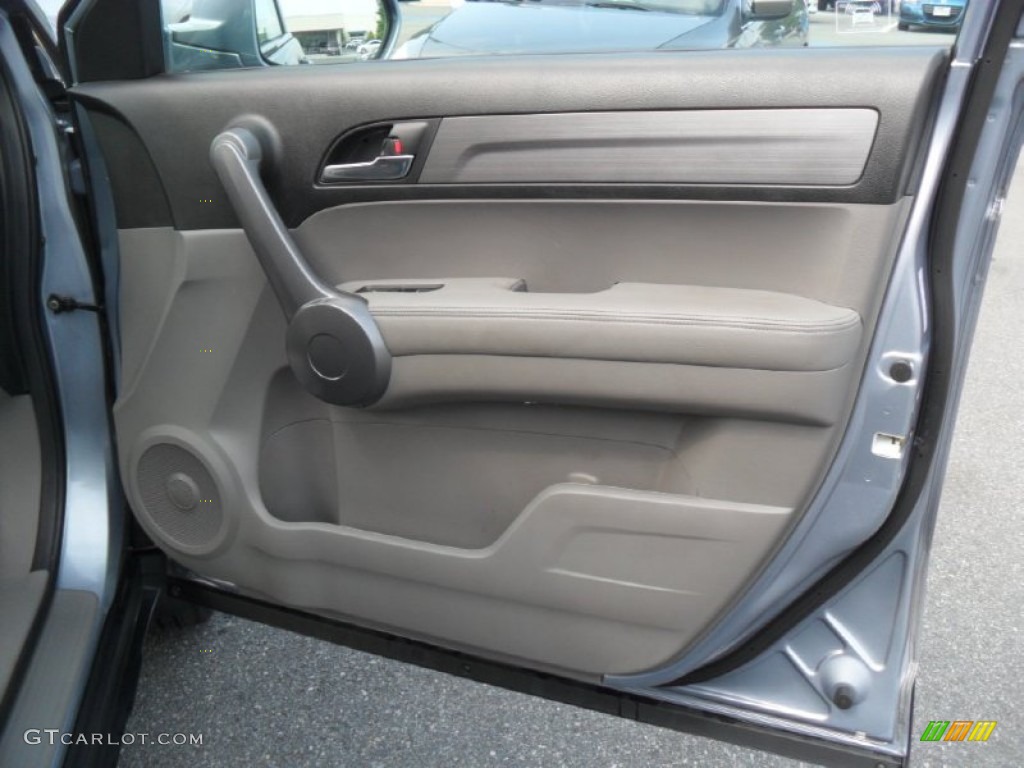 2008 CR-V EX-L - Glacier Blue Metallic / Gray photo #23