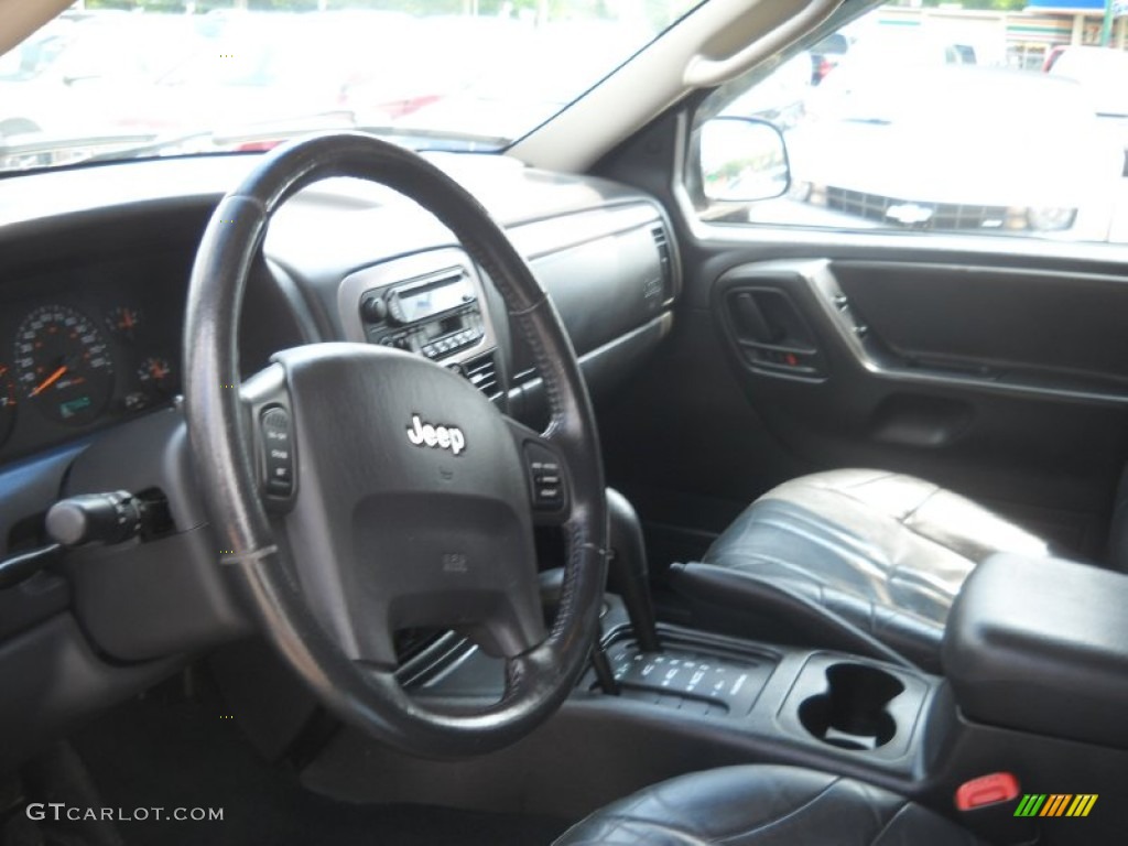 2003 Grand Cherokee Laredo 4x4 - Graphite Metallic / Dark Slate Gray photo #9