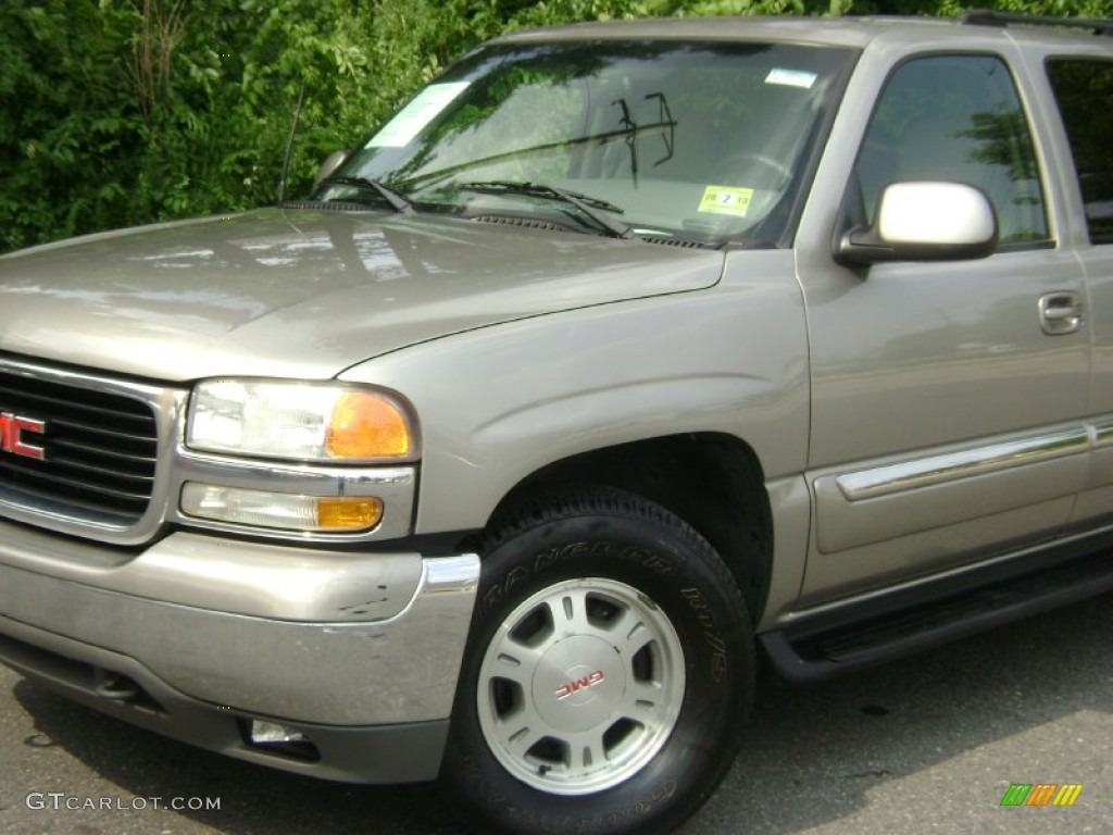 2001 Yukon XL SLT 4x4 - Pewter Metallic / Neutral Tan/Shale photo #25