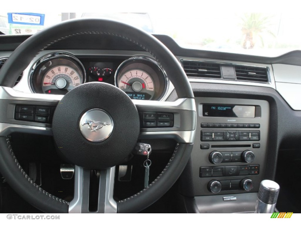 2010 Ford Mustang Roush Stage 1 Coupe Charcoal Black Dashboard Photo #51593290