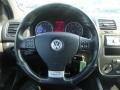 2006 Volkswagen GTI Interlagos Plaid Cloth Interior Steering Wheel Photo