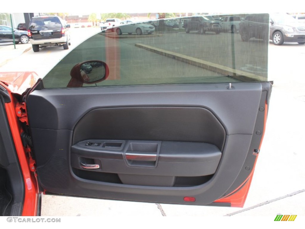 2009 Dodge Challenger R/T Dark Slate Gray Door Panel Photo #51594391