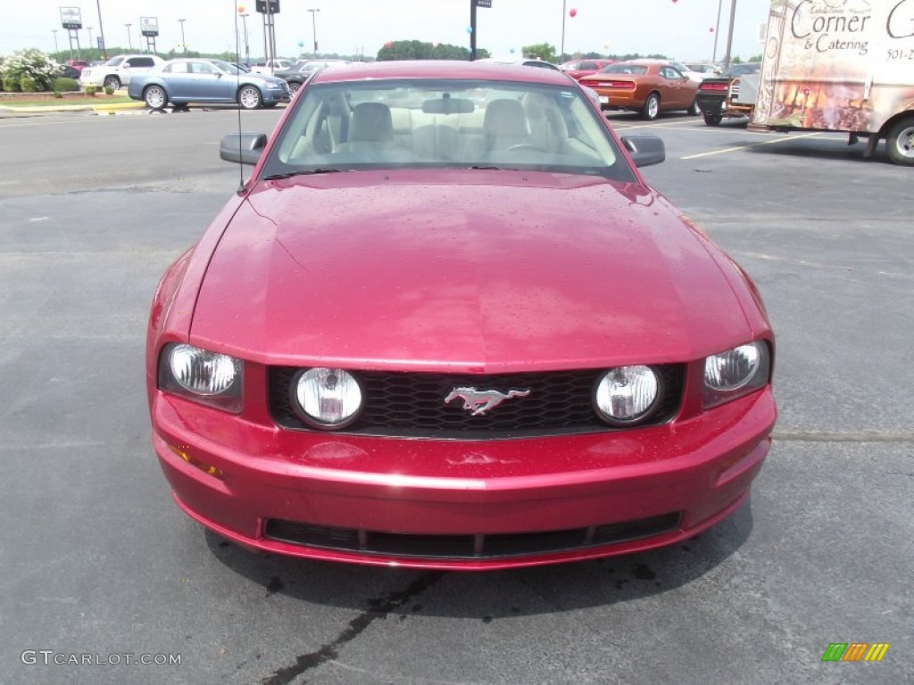 Redfire Metallic 2007 Ford Mustang GT Premium Coupe Exterior Photo #51594769