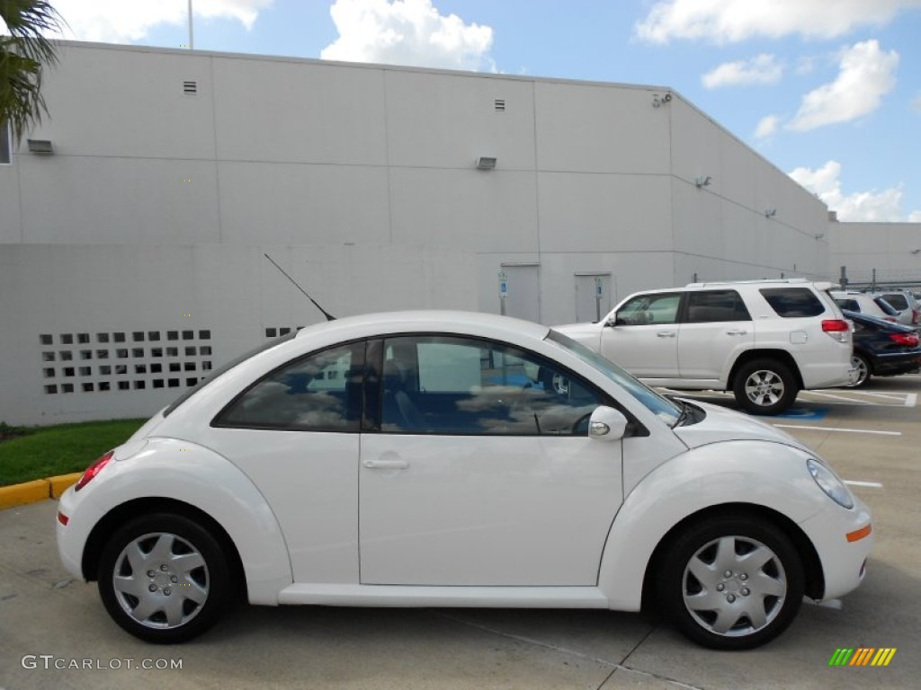 2010 New Beetle 2.5 Coupe - Candy White / Black photo #8