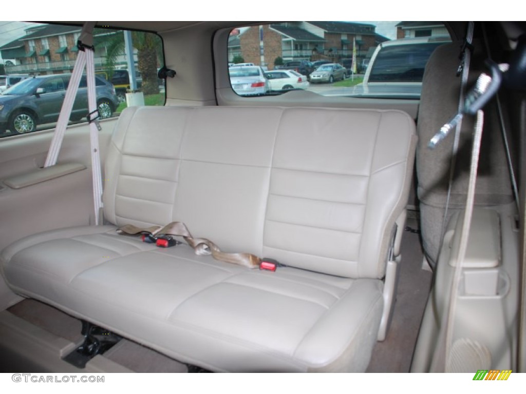 2002 Excursion Limited - True Blue Metallic / Medium Parchment photo #13