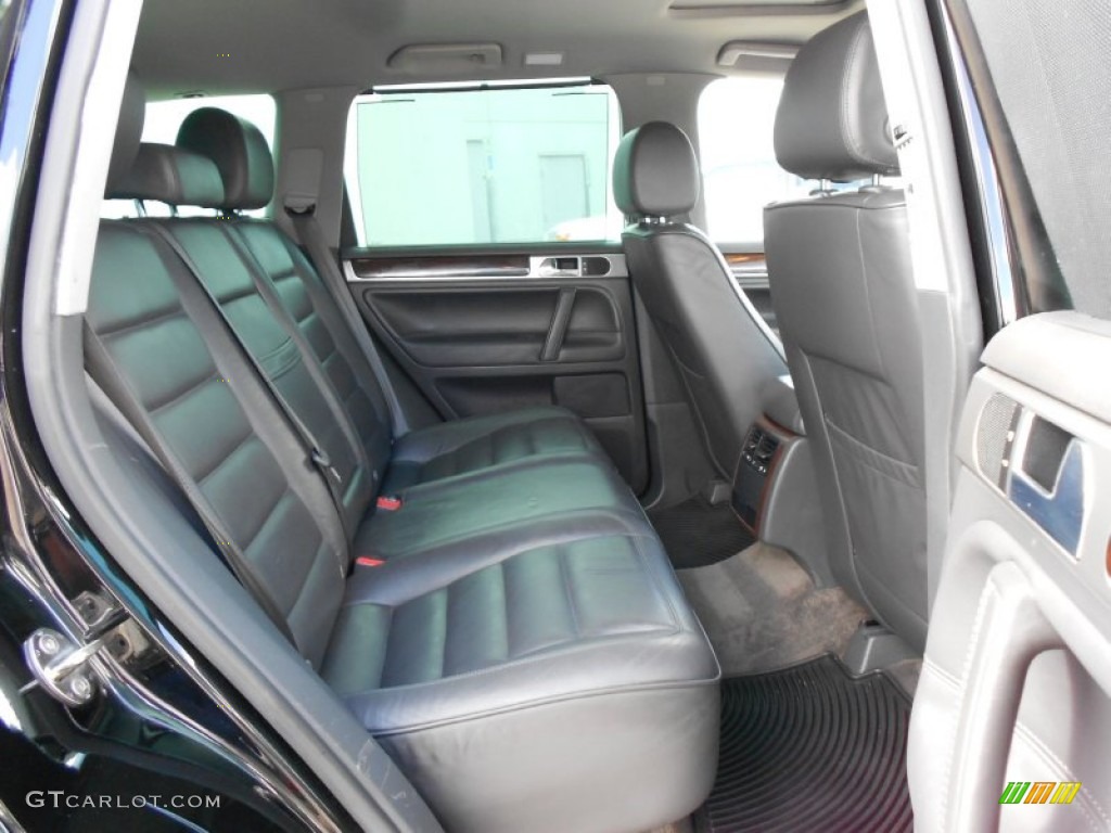 Anthracite Interior 2004 Volkswagen Touareg V8 Photo #51596821