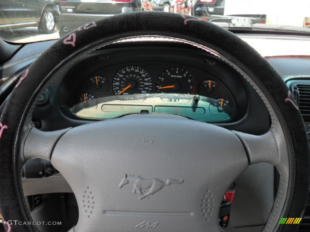 1998 Mustang GT Coupe - Black / Medium Graphite photo #13