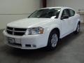 2010 Stone White Dodge Avenger SXT  photo #1