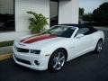 2011 Summit White Chevrolet Camaro SS/RS Convertible  photo #1