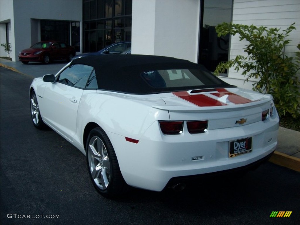 Summit White 2011 Chevrolet Camaro SS/RS Convertible Exterior Photo #51598858