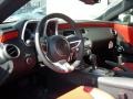 Inferno Orange/Black 2011 Chevrolet Camaro SS/RS Convertible Dashboard