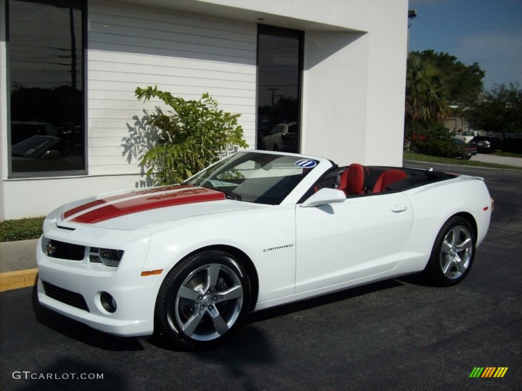 Summit White 2011 Chevrolet Camaro SS/RS Convertible Exterior Photo #51599107