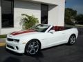 2011 Summit White Chevrolet Camaro SS/RS Convertible  photo #21