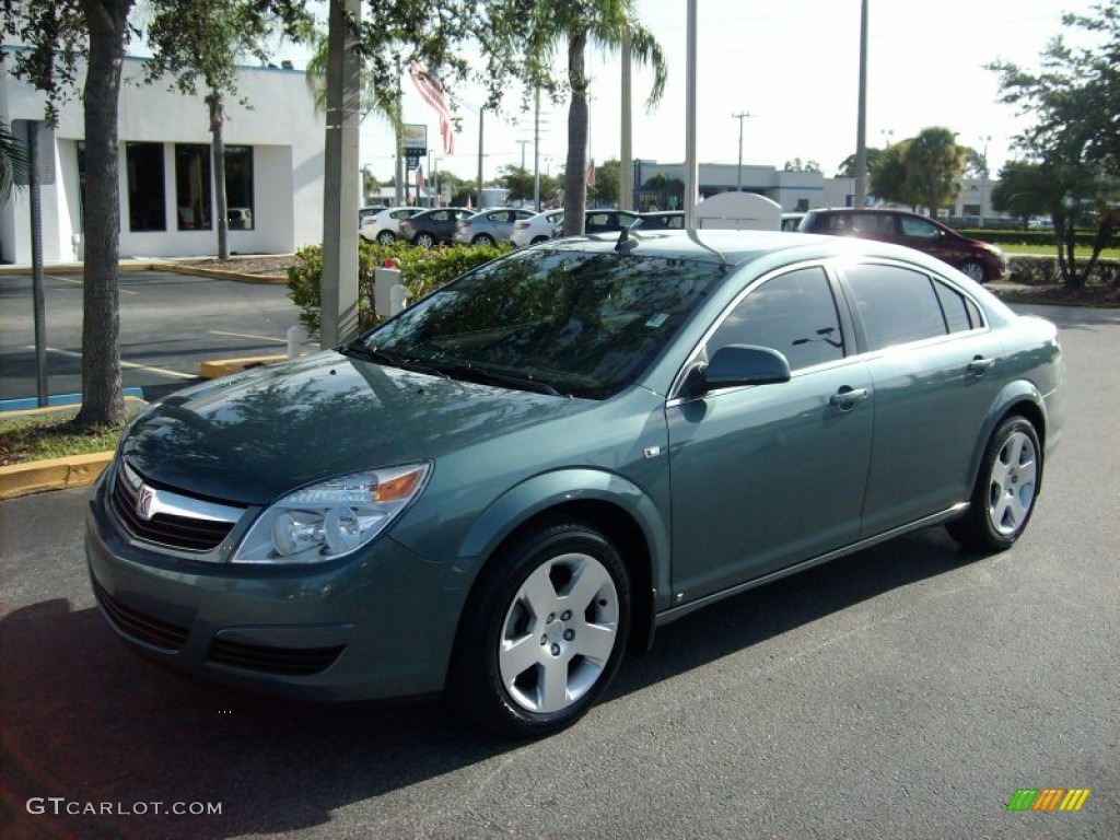 2009 Aura XE - Silver Moss / Gray photo #1