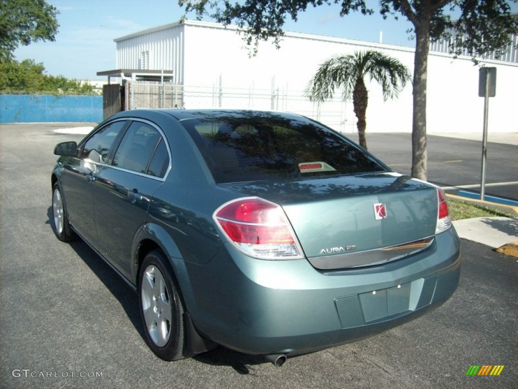 2009 Aura XE - Silver Moss / Gray photo #4