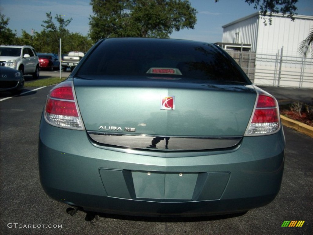 2009 Aura XE - Silver Moss / Gray photo #5