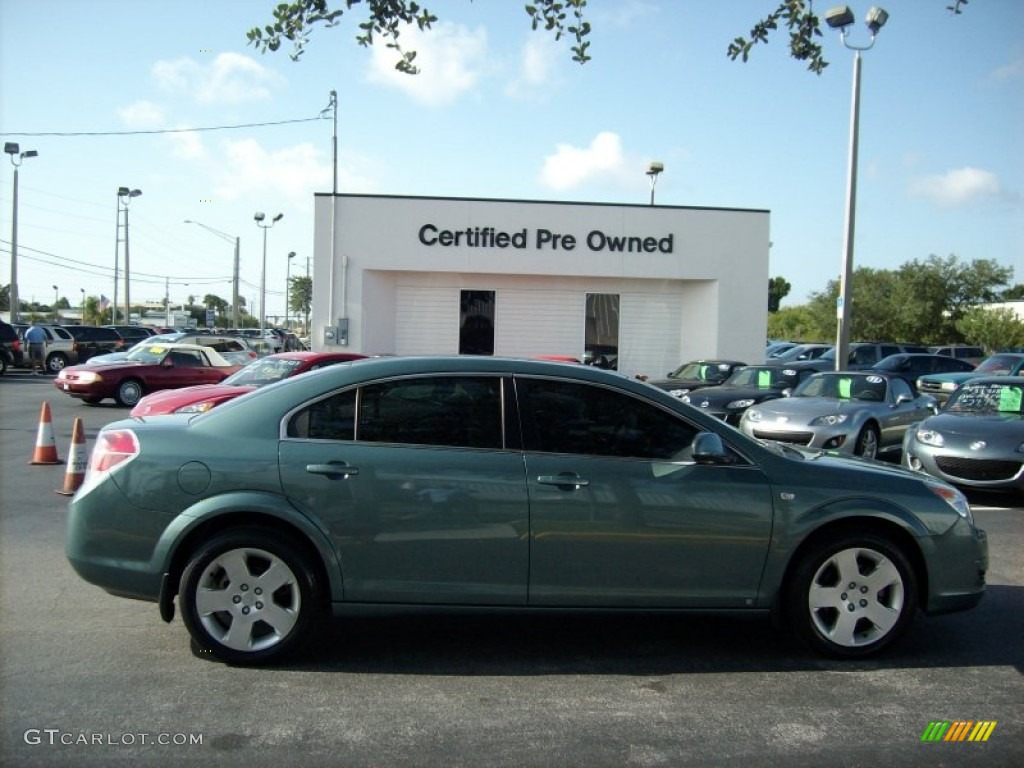 2009 Aura XE - Silver Moss / Gray photo #6