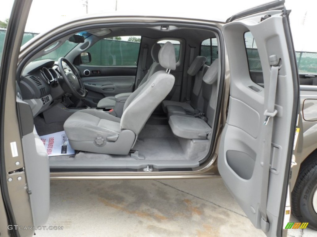 Graphite Gray Interior 2009 Toyota Tacoma PreRunner Access Cab Photo #51599554