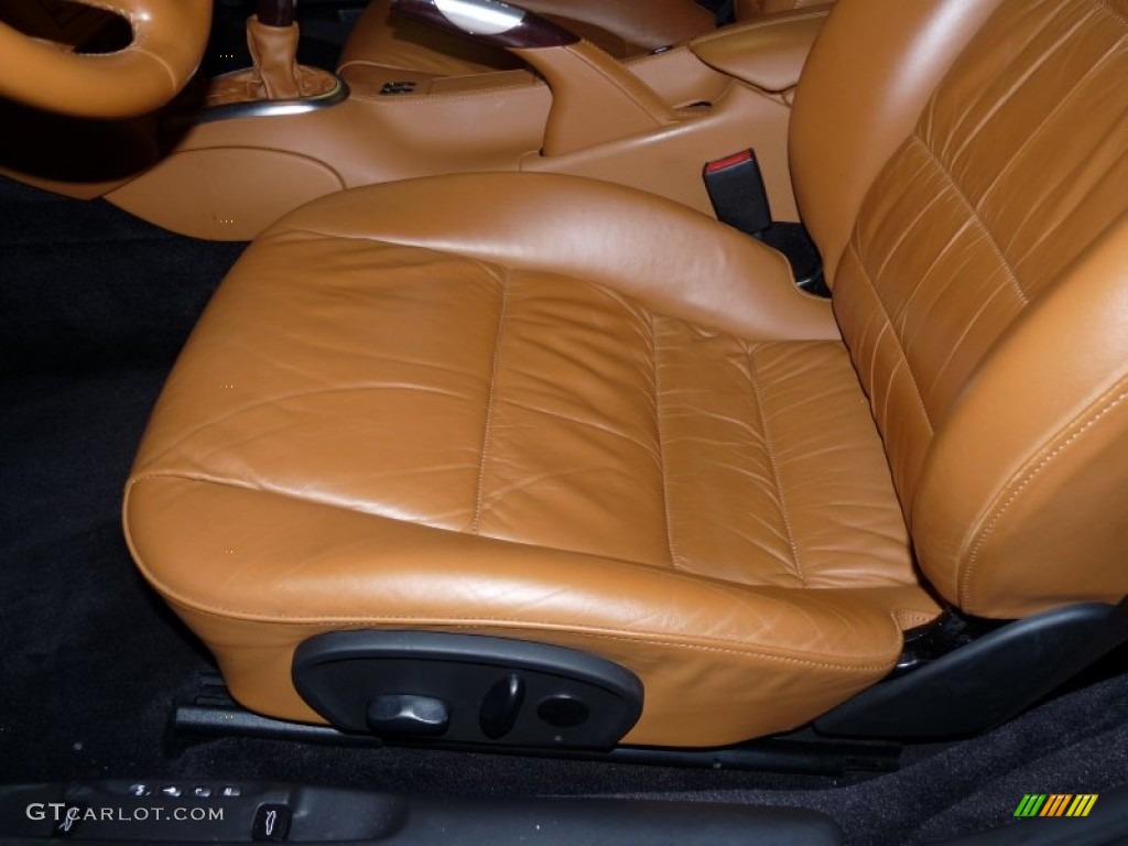 2004 911 Carrera 4S Coupe - Black / Natural Leather Brown photo #14