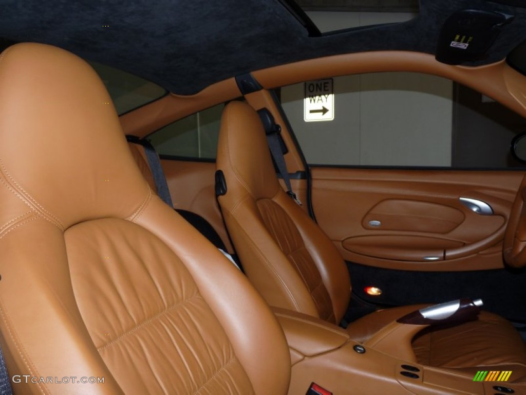 2004 911 Carrera 4S Coupe - Black / Natural Leather Brown photo #17