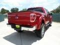 2010 Red Candy Metallic Ford F150 Lariat SuperCrew 4x4  photo #3