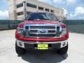 2010 Red Candy Metallic Ford F150 Lariat SuperCrew 4x4  photo #8