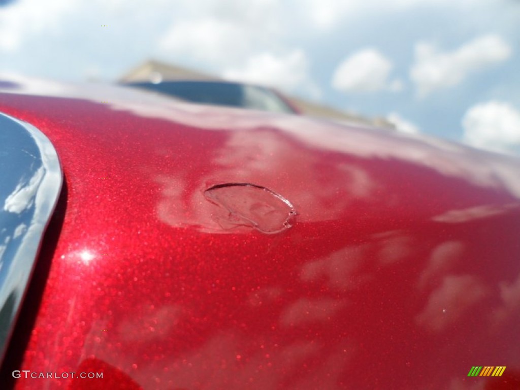 2010 F150 Lariat SuperCrew 4x4 - Red Candy Metallic / Tan photo #11