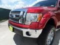 2010 Red Candy Metallic Ford F150 Lariat SuperCrew 4x4  photo #13