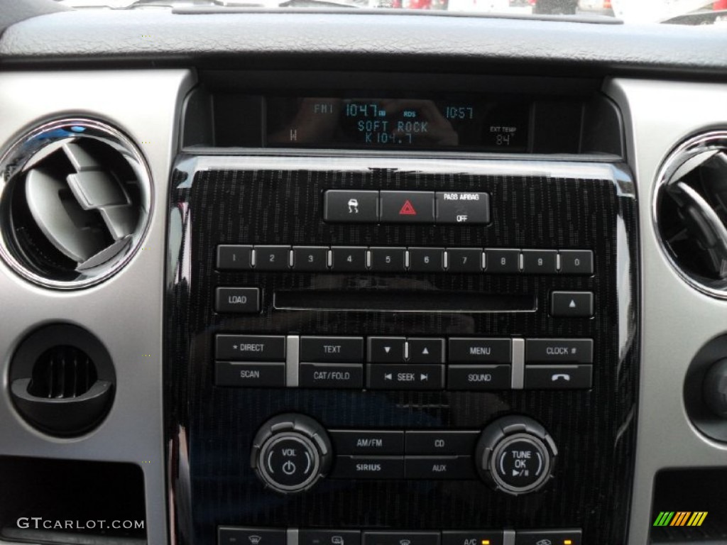 2010 F150 FX2 SuperCab - Red Candy Metallic / Black photo #12