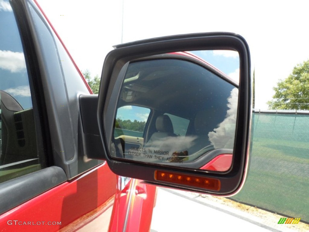 2010 F150 Lariat SuperCrew 4x4 - Red Candy Metallic / Tan photo #21