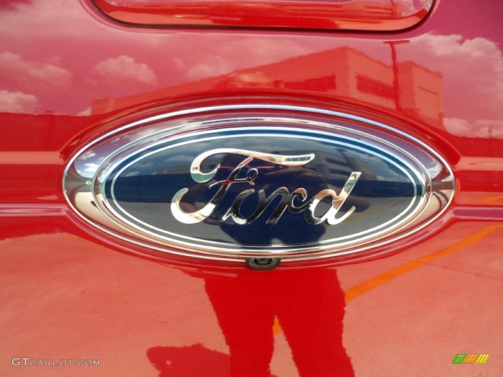2010 F150 Lariat SuperCrew 4x4 - Red Candy Metallic / Tan photo #25