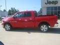 2011 Flame Red Dodge Ram 1500 Lone Star Crew Cab 4x4  photo #2