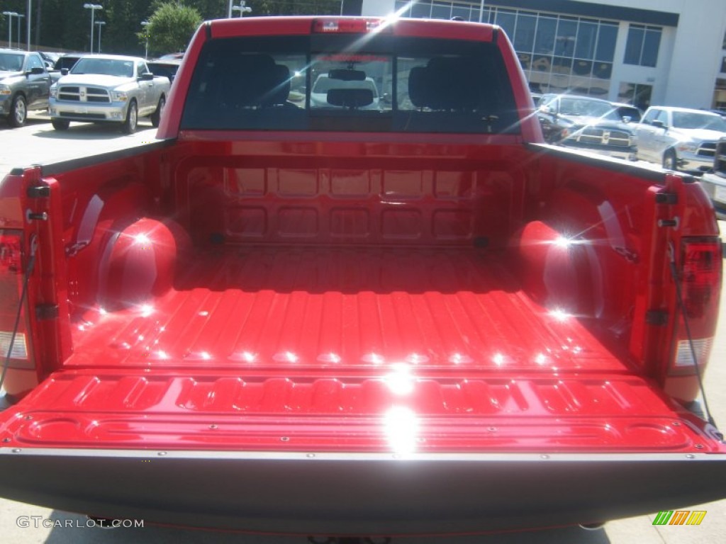 2011 Ram 1500 Lone Star Crew Cab 4x4 - Flame Red / Dark Slate Gray/Medium Graystone photo #21